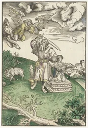 Abraham opfert seinen Sohn Isaak