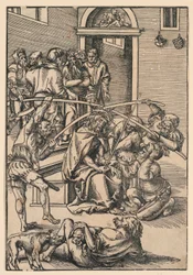 Dornenkrönung, Illustration aus „Die Passion“