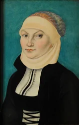 Katharina von Bora, Brustbild, nach links
