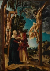 Klage unter dem Kreuz