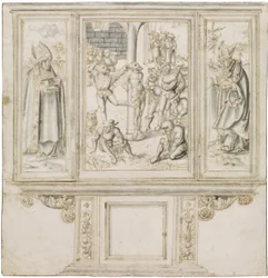 Lucas Cranach Altarentwurf