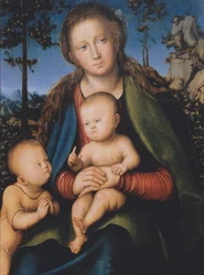 Madonna mit Kind und Johannes dem Täufer