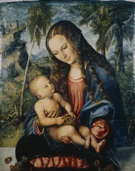 Madonna unter dem Tannenbaum, ca. 1510