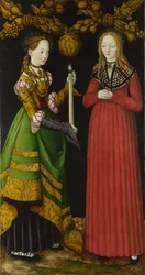 Heilige Genoveva und Apollonia