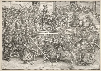 Das Turnier mit Lanzen, 1509
