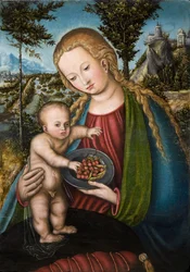 Jungfrau mit Kirschen, ca. 1506