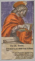 Simon aus Christus, die Apostel und Paulus