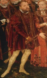 Die Taufe Christi (Detail)