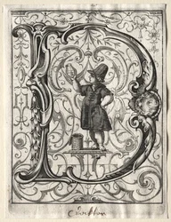 Neues ABC-Heft: D, 1627