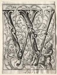 Neues ABC-Heft: W, 1627