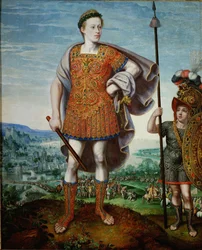 Erzherzog Matthias als Scipio Africanus der Ältere, 1580