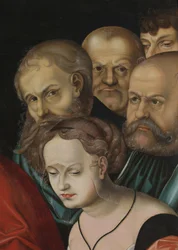 Christus und die Ehebrecherin (Detail)