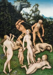 Primitive Menschen