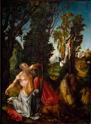 Der heilige Hieronymus in der Buße