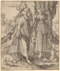 Abraham verstößt Hagar