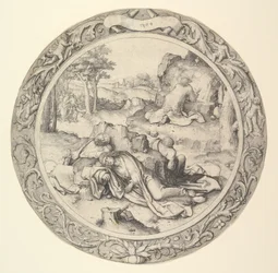 Christus am Ölberg, aus der Circular Passion, 1509