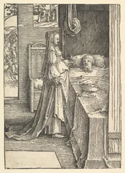 Isebel verspricht Naboths Weinberge König Ahab