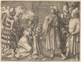 Potiphars Frau beschuldigt Joseph