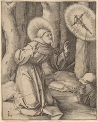 Der heilige Franziskus von Assisi empfängt die Stigmata