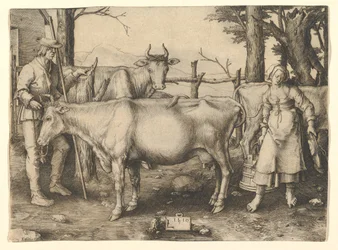 Die Milchmagd, 1510