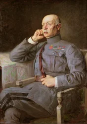 Porträt des französischen Marschalls Fayolle Emile