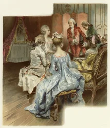 Illustration für Die Schule des Skandals