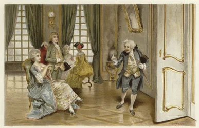 Illustration für The School for Scandal