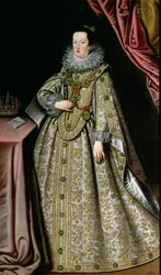 Eleanor Gonzaga (1598-1655), Ehefrau von Ferdinand II (1578-1637), Heiliger Römischer Kaiser, frühes 17. Jahrhundert