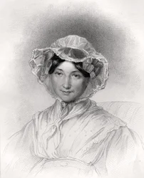 Frances Trollope, graviert von W. Holl, aus 