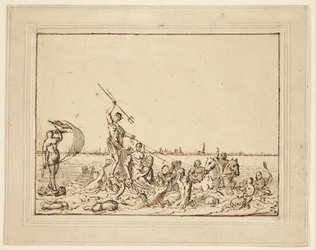Allegorie auf Amsterdam als Hafenstadt