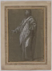 Stehende männliche Figur, ca. 1610-13