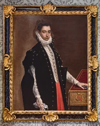 Fontanellato, Labirinto della Masone, Franco Maria Ricci Kunstsammlung: "Porträt von Lucrezia Bentivoglio Leoni"