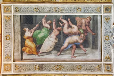 Der Pyrrhichios-Tanz (Detail)