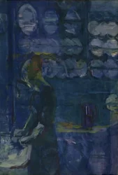 Die blaue Küche