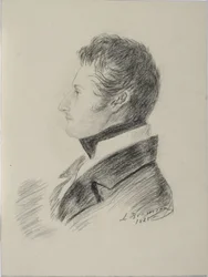 Porträt von Graf Matvey Yuryevich Vilyegorsky 1794-1866, 1821