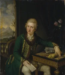 Porträt von Graf Michael Johann von der Borch 1751-1810