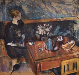 Auf dem Sofa