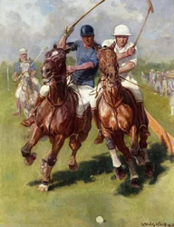 Ein Polospiel