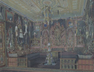 Der asiatisch-türkische Raum im Großen Palais in Zarskoje Selo