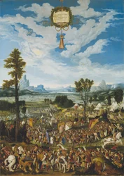 Horatius Cocles stoppt die Armee von König Porsenna vor Rom