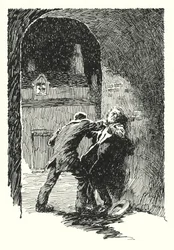 Illustration für Das Bildnis des Dorian Gray von Oscar Wilde