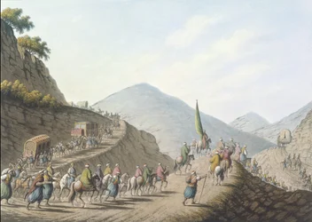 Das Balkangebirge, Tafel 2, veröffentlicht von William Watts