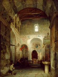 Das alte Baptisterium von Gravedona