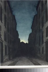 Eine Straßenperspektive