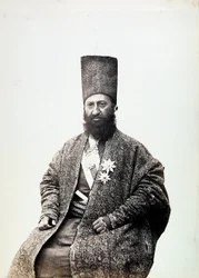 Ein Mann in traditioneller Kleidung. Iran