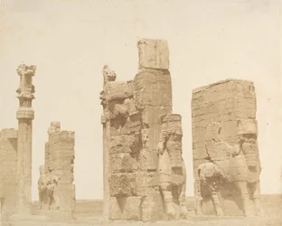 Das antike Tor von Persepolis