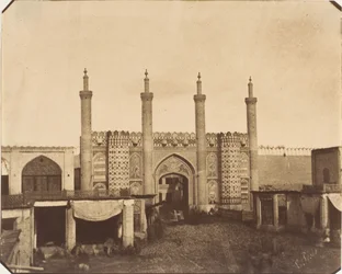 [Das Neue Tor, Teheran], 1850er