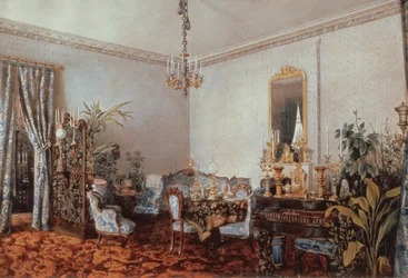Salon von Varvara Obreskoff, 1848