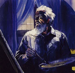 Titian malte die Beweinung Christi für sein eigenes Grab, vollendete es jedoch nie