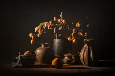Herbstliches Obststillleben